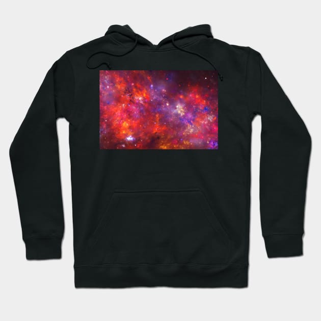 Wild cosmos 3 Hoodie by krinichnaya